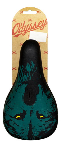 Asiento Bmx Odyssey Aitken Nightwolf Pivotal Verde Oscuro 21 Cm 12 Cm