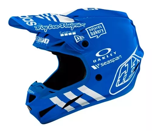 Motocross Enduro Troy Lee Se4 Composite Azul
