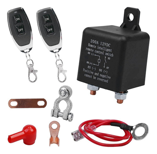 Interruptor De Control Remoto Dual 12v 200a Automobile Parts