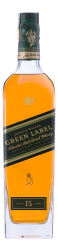 Johnnie Walker Blended Green Label 15 Reino Unido 750 mL