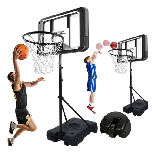 Canasta De Baloncesto Infantil Y Diana De Tiro 2 En 1 - Altura Ajustable (60-100 Cm