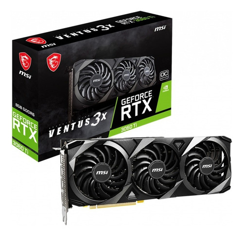 Tarjeta De Video Msi Geforce Rtx 3060 Ventus 3x12gb Oc G /v