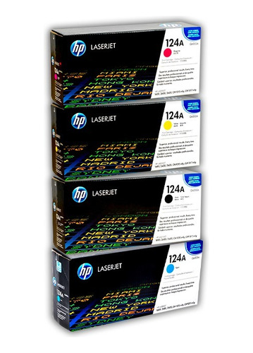 Toner Hp Q6000a, Q6001a, Q6002a, Q6003a, {124a} Originales