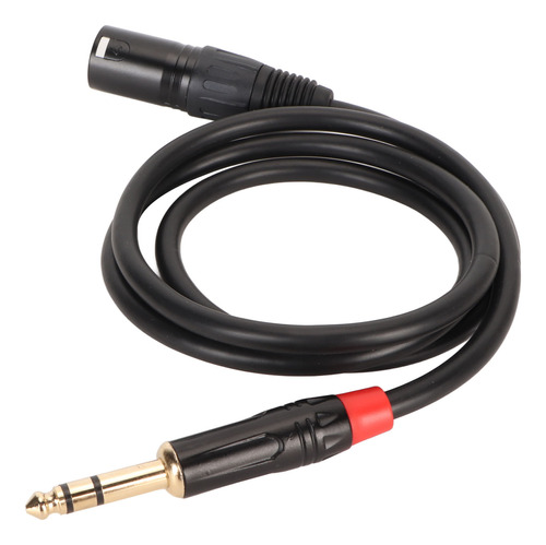 Cable Xlr Macho A 1/4 De Pulgada Y 6,35 Mm, Flexible, Durade