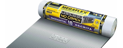 Membrana Mgx 400 Megaflex Con Aluminio No Crack 35 Kgs.