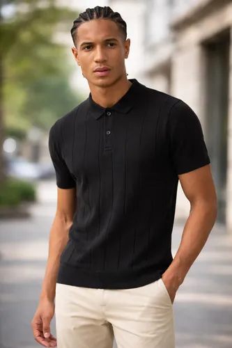 Camisa Polo Masculina Tricot Casual Canelada Original