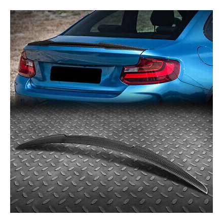 For 14-21 Bmw 2-series Coupe Carbon Fiber V-style Duck  Spd1