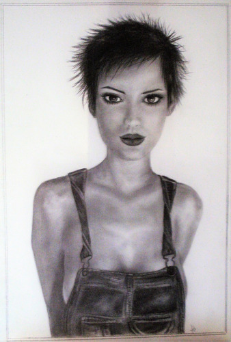 Dibujo Retrato A Lapiz, Sepia O Carbonilla A Pedido Encargo