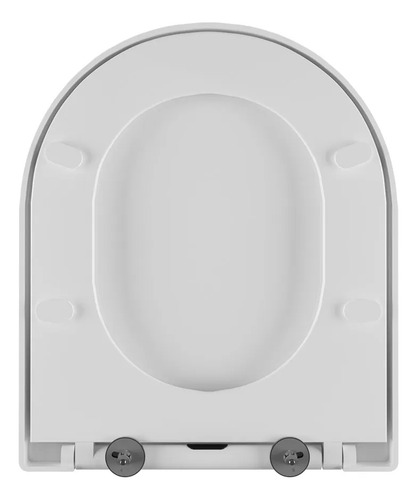 Assento Termofixo Nuova Branco Premium Soft Close Click Slim