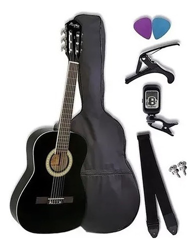 Violão Infantil Memphis Ac 34 Kit Completo Oferta!