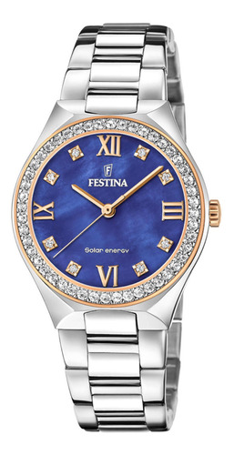 Reloj F20658/2 Acero Circonitas Festina Mujer Solar Energy