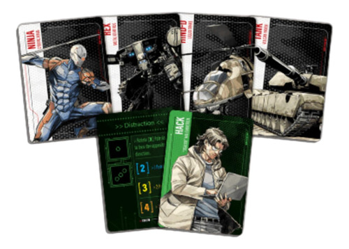 Jogo De Tabuleiro Metal Gear Solid Stealth Strategy 14+ Ages