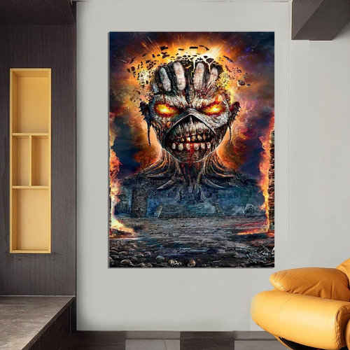 Cuadro Decorativo Canvas Tipo Poster  Grupos Musicales