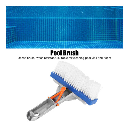 Cepillo De Nylon Para Piscina, Portátil, 5.5 Pulgadas, Para