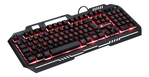 Imagem 3 de 5 de Teclado Gamer Metal Led Iluminado * Frete Grátis