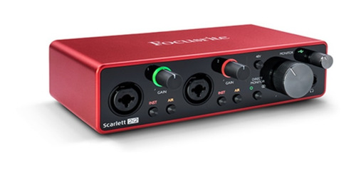 Imagen 5 de 5 de Focusrite Scarlett 2i2 3ra Gen Interface Audio Envio Y Meses