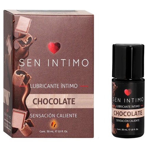 Lubricante Caliente Chocolate X 30 Ml Sen Intimo