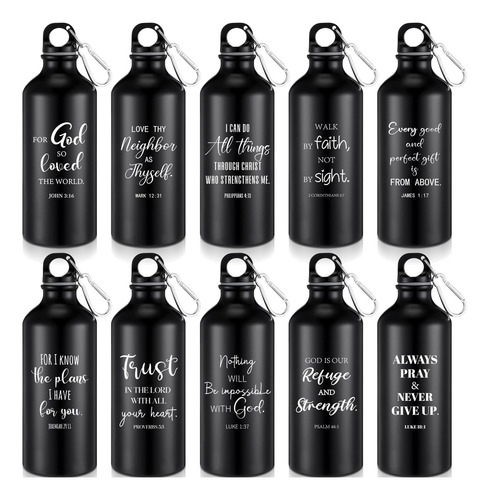 Skybooly Juego De 10 Regalos Cristianos A Granel Botellas De