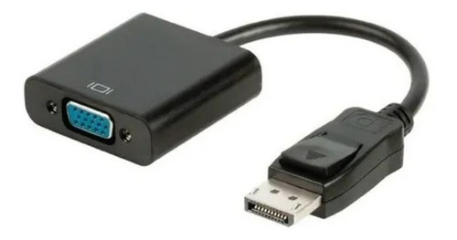 Cable Convertidor Adaptador Displayport A Vga Hembra