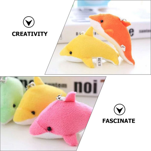 Llaveros Decorativos Con Forma De Delfín Con Dibujos Animado