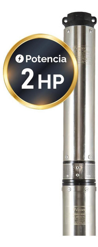 Imagen 2 de 12 de Bomba Sumergible Pozo Vasser Motorarg Bs4 250 2 Hp