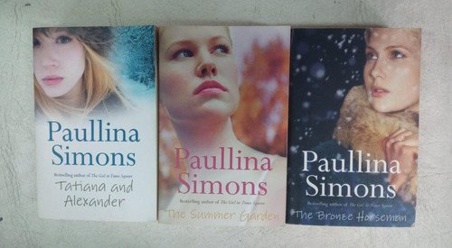 3 Libros De Paullina Simons - Bronze Horseman - En Ingles