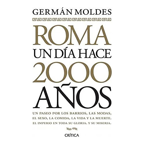 Libro Roma Un Dia Hace 2000 Años - Moldes German (papel)