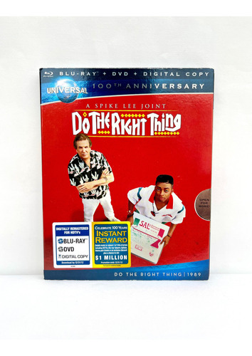 Do The Right Thing [blu-ray] Con Slipcover (raro)