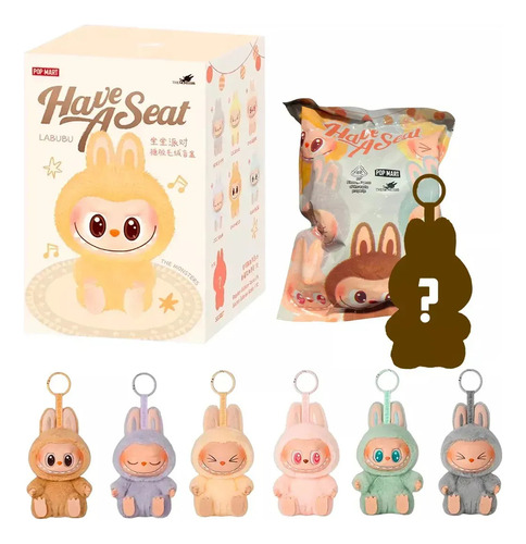 Figura Coleccionable Popmart De Laa Labubu Have A Seat, 1 Ju