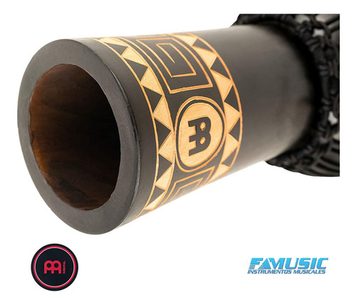 Imagen 5 de 11 de Djembe Meinl Hdj1m Serie Headliner Tuned 10 Pulgadas De Caob