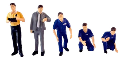 Figuras De Diorama 1/64, 5 Piezas, Reparador De Estilo B