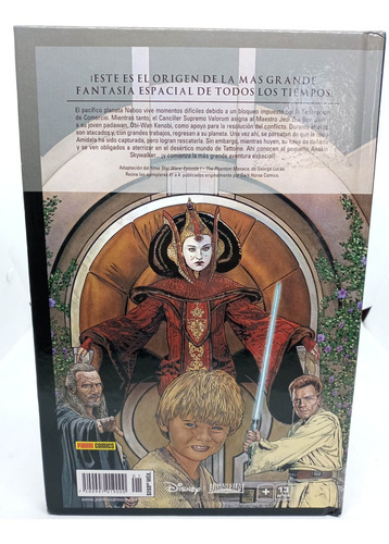 Imagen 3 de 6 de Star Wars - La Amenaza Fantasma - Novela Gráfica - Panini