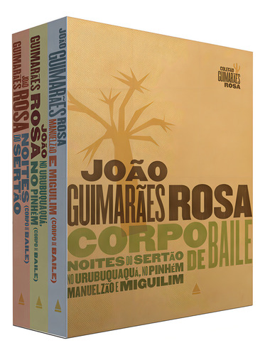Livro Box Corpo De Baile Caixa João Guimarães Rosa Capa Dura