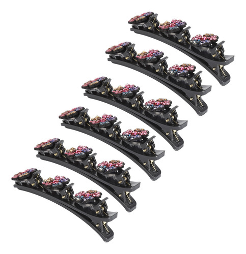 Pinzas Para El Pelo Trenzadas Para Peinado, 6 Piezas, Pinzas