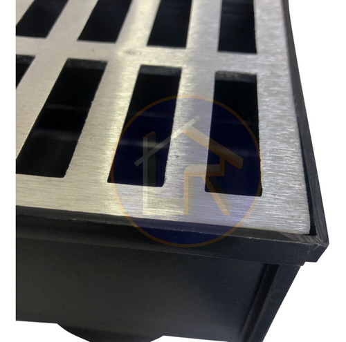 2 Caixa Coletora Linear Pluvial C/ Grelha Alumínio 137x484mm