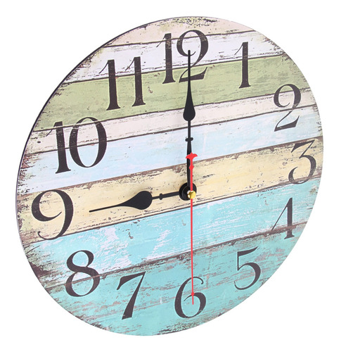 Reloj De Pared Decorativo Vintage Que No Hace Tictac