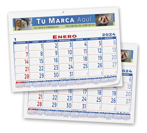 Almanaque Agenda Mural Personalizada X 1u.