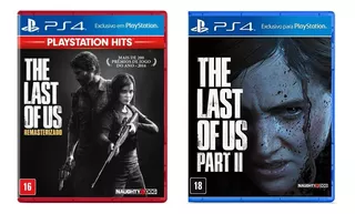 Kit Jogos Ps4 The Last Of Us + The Last Of Us 2 Lacrados