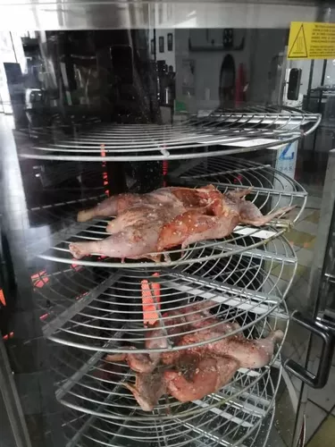 Rosticero De Pollo Y Asador, Rosticero Giratorio Cap. 130kg