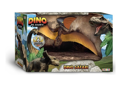 Dinosaurios Muñeco Coleccionable Kreker Safari Juego Juguete