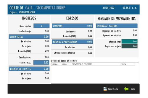 Software Punto De Venta Abarrotes, Papeleria Monocaja