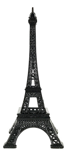 Estatua De La Torre Eiffel De 15cm. Deco Y Hogar - Negra