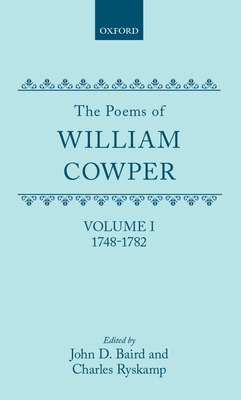 Libro The Poems Of William Cowper: Volume I: 1748-1782 - ...
