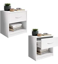 Comprar Par De Buros Buros Mesa De Luz  1 Cajón Modelo Francia