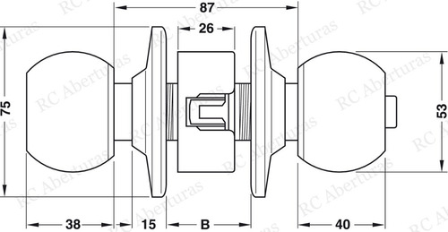 Imagen 2 de 5 de Pomo Bronce Viejo Marca Hafele - Calidad Alemana