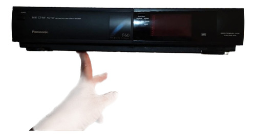 Vídeo Cassete Panasonic F-60 Com Defeito Pra Manutenção #av (Usado)