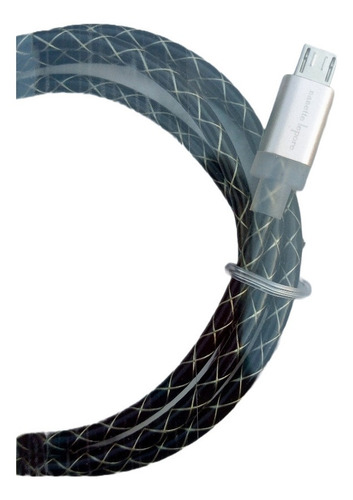 Cable Metálico Micro Usb B De Uso Rudo Sync Nanette Lepore