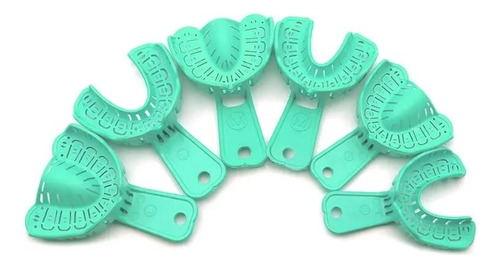 Cucharillas Dentales Plástico 9 Pzs Para Impresión 