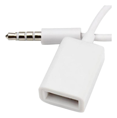 Cable De Sonido Aux De Sonido De 2 Piezas De 3,5 Mm Usb 2.0