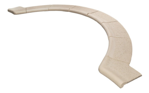 Arco Romano R1,20m Atermica Antideslizante Ancho 30cm Pileta